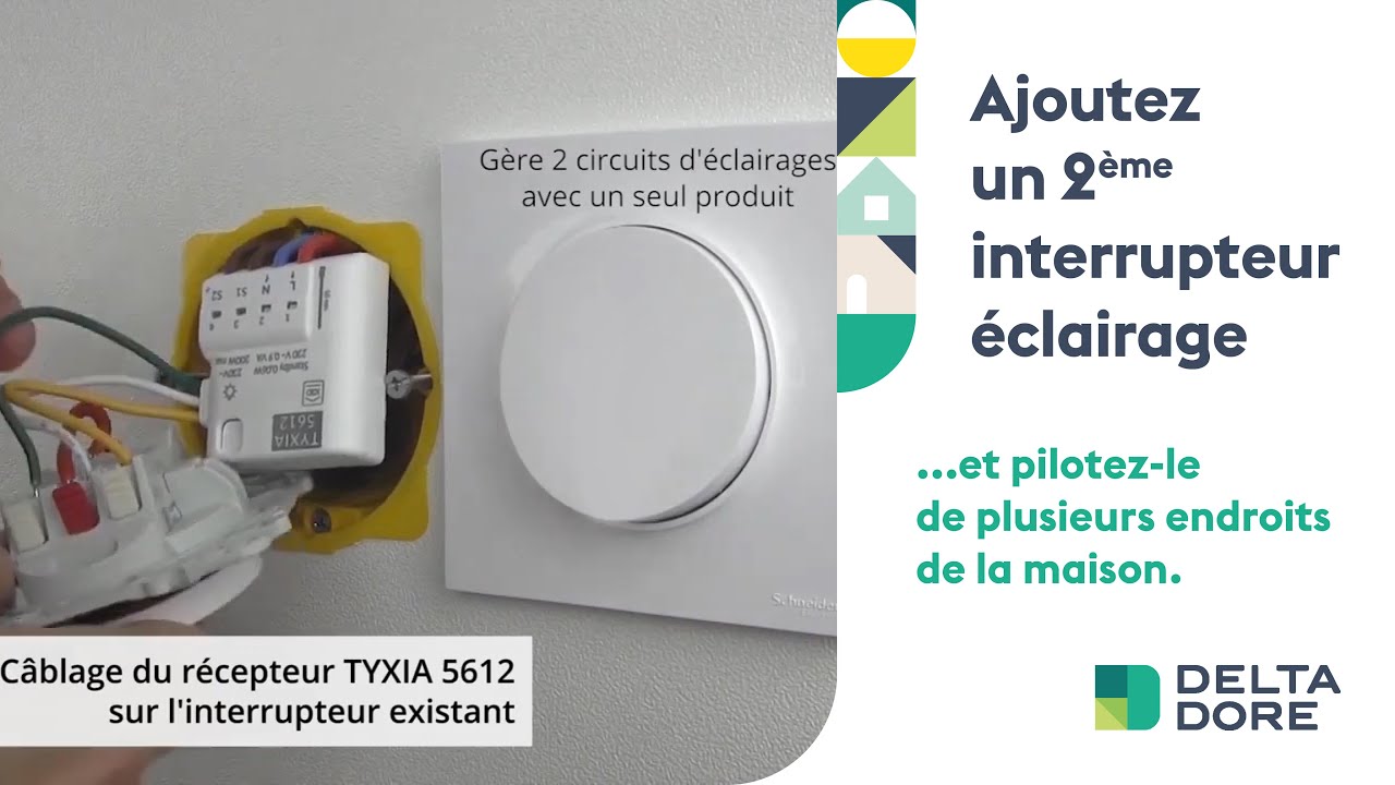 Comment ajouter un deuxième interrupteur pour piloter un éclairage ?