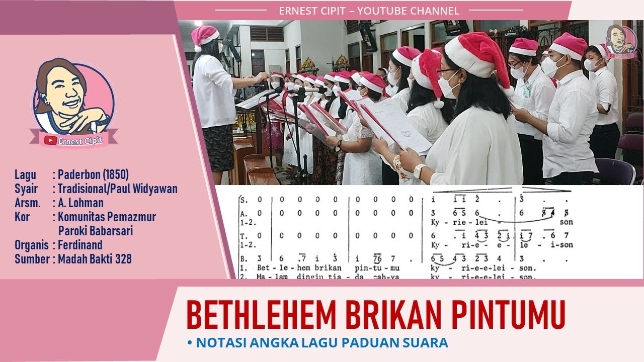Lagu Natal Bethlehem Brikan Pintumu | Madah Bakti 328