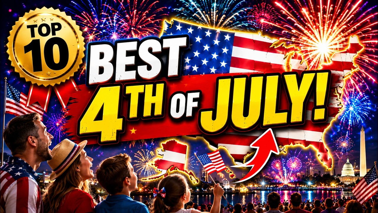 Top 10 Best Places to Celebrate the 4th of July in the USA (2026)