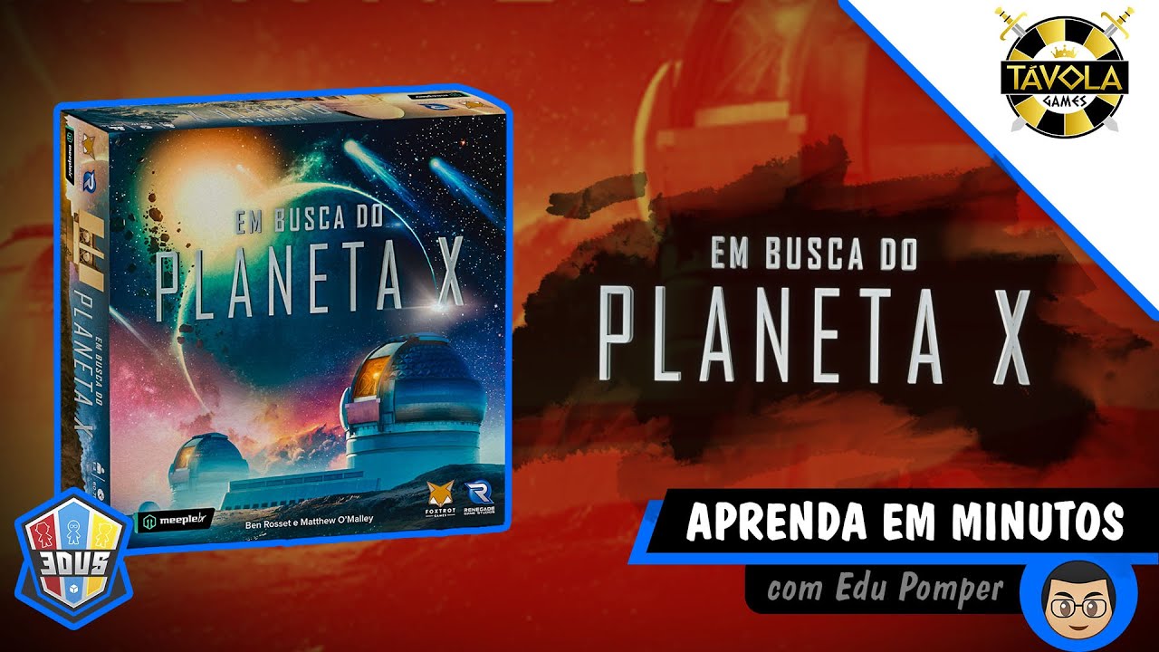 EM Busca do Planeta X - Regras - Aprenda em Minutos