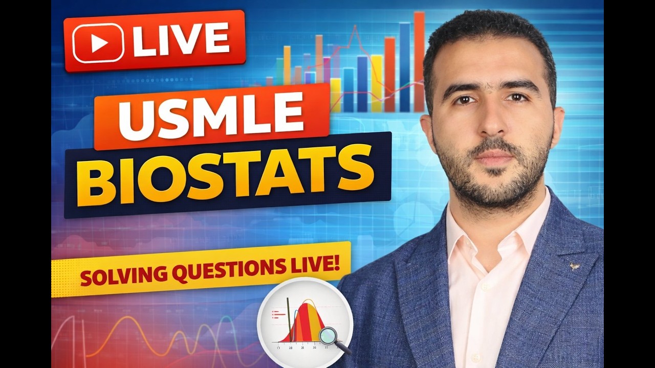 Most important High Yeild biostats points in 30 Minutes! LIVE