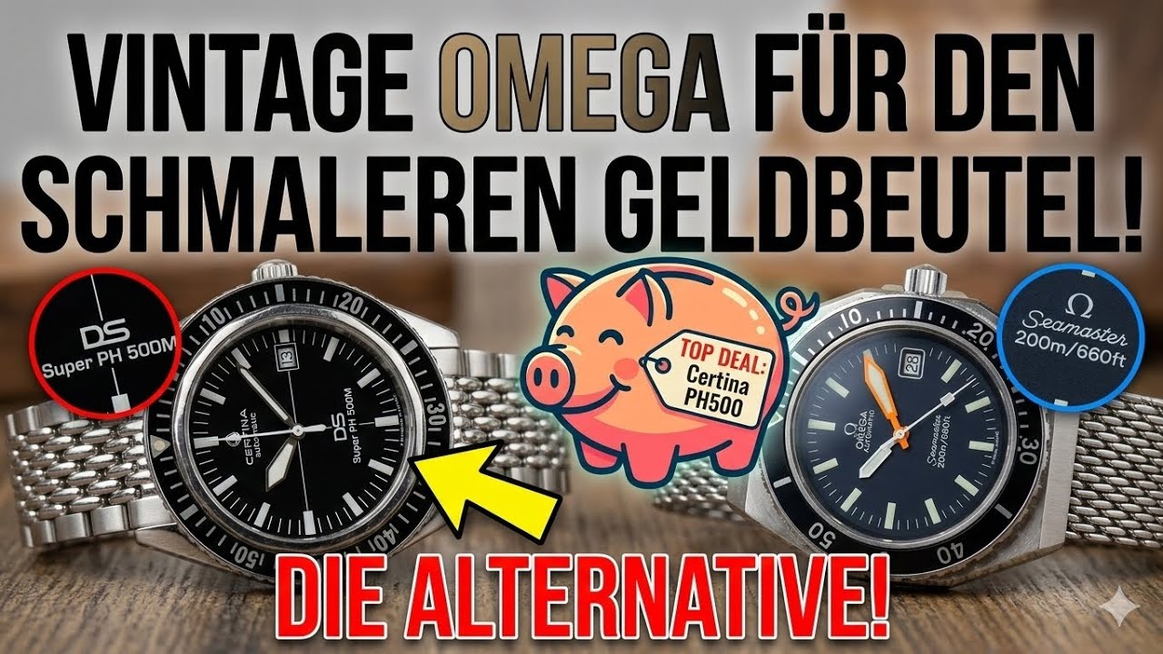 Vintage Omega für den schmaleren Geldbeutel! Certina PH500