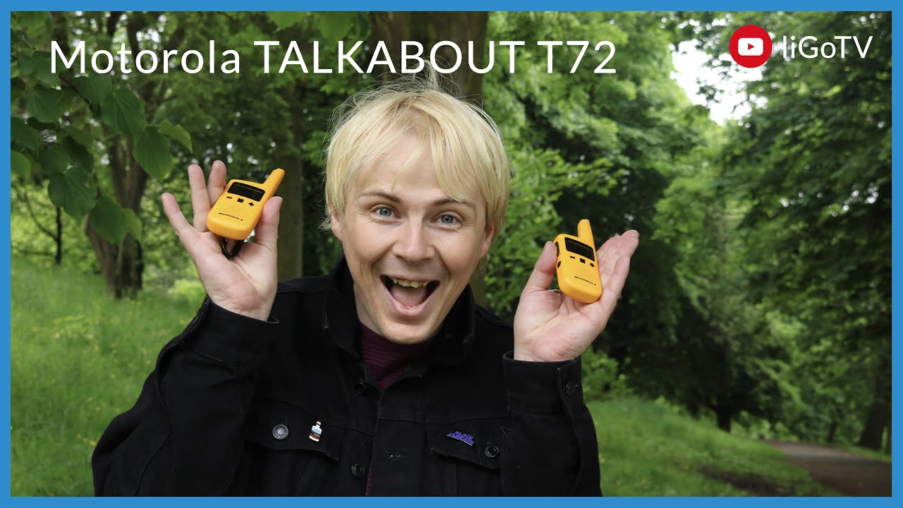 Motorola TALKABOUT T72 Walkie Talkie Review | liGo.co.uk