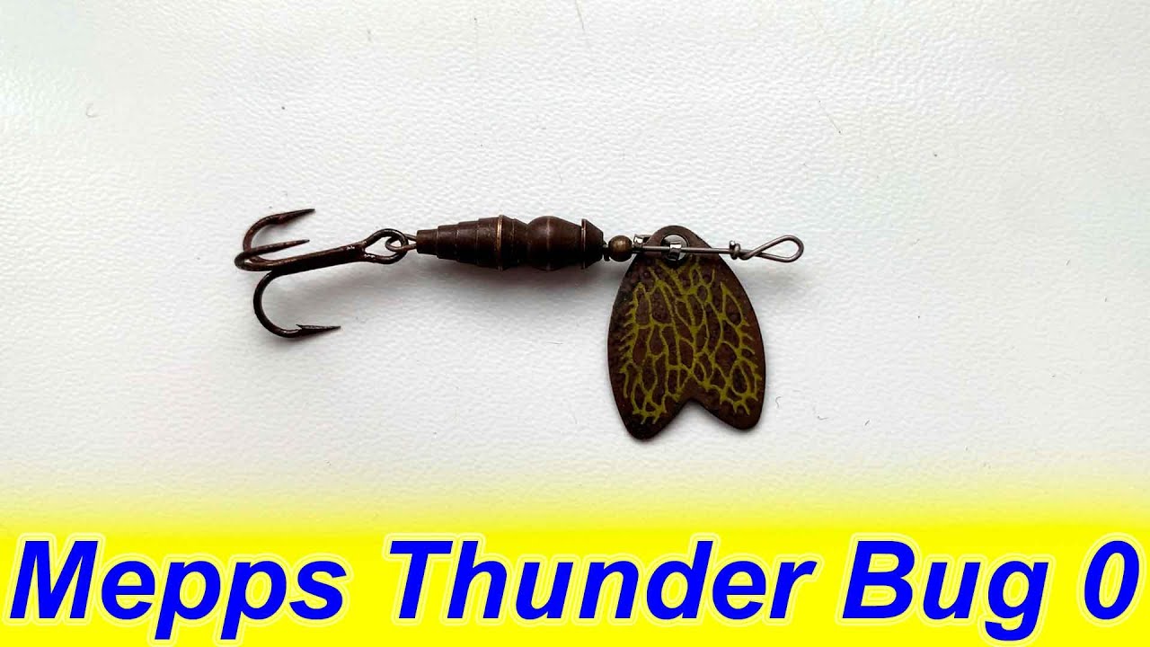 Блешня Mepps Thunder Bug 0! Огляд блешні оберталки Мепс Тандер Баг! Вертушка Мепс Тандер Буг огляд