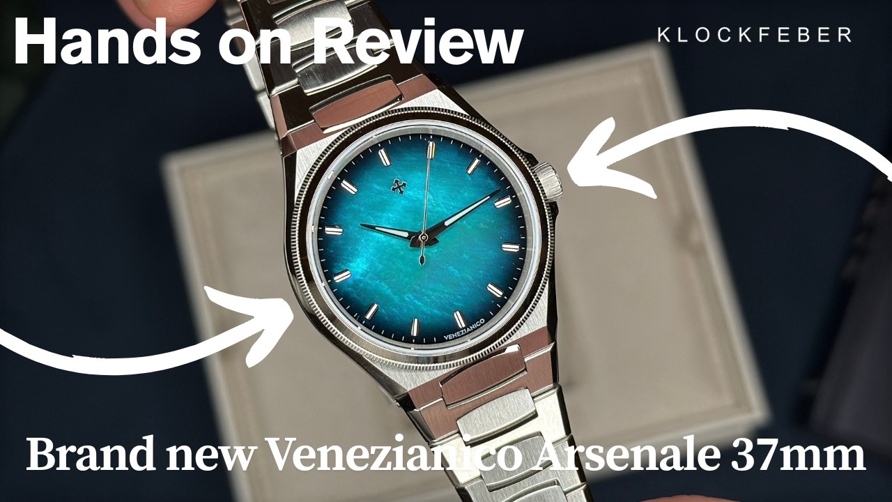 @Venezianico Arsenale 37 Green Blue MOP – The Perfect 37mm Case?