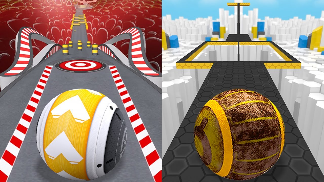 🌈 Going Balls VS Rolling Balance Ball 3D,GyroSphere Trials,Temple Rolling Balls,Action Balls