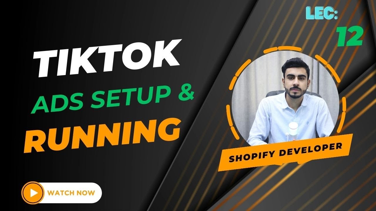 Tiktok Ads Lecture No : 12 || Part 01 || How to Run Ads On Tiktok