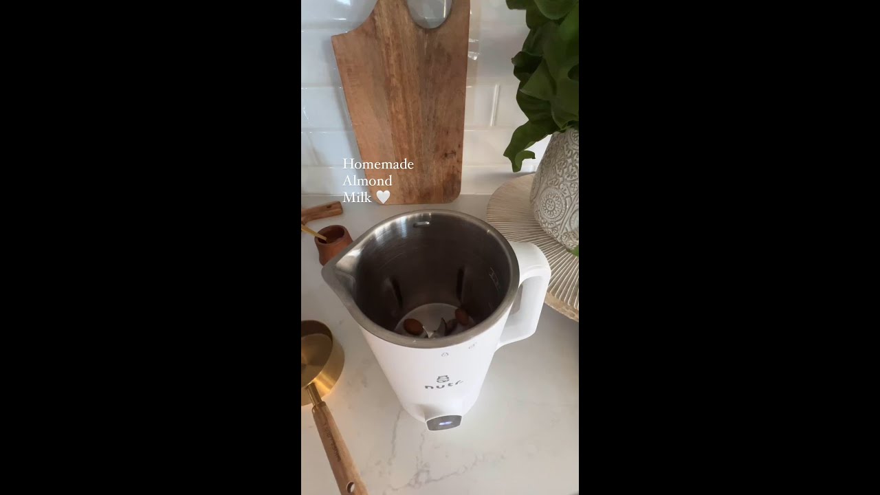 Homemade Almond Milk | Nutr Machine