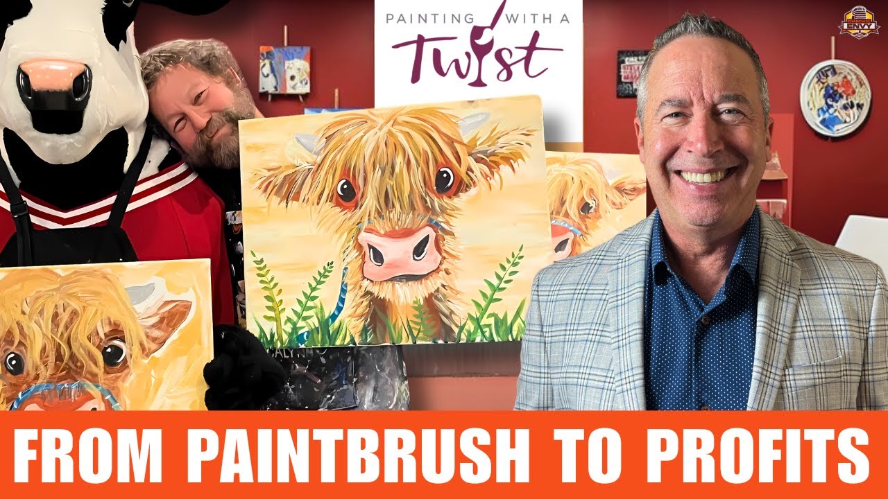 He Went from Theater to Thriving Franchise Owner?! | Painting With a Twist Success Story