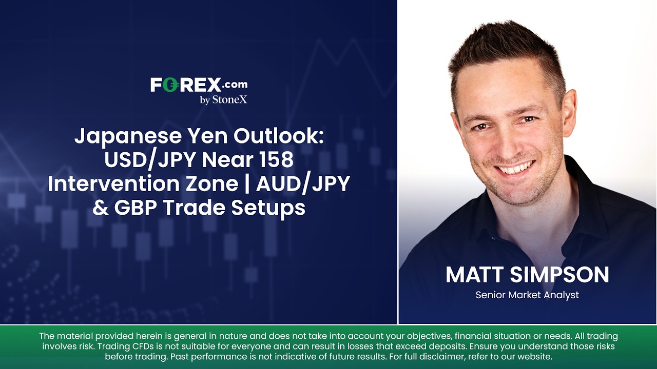 Japanese Yen Outlook: USD/JPY Near 158 Intervention Zone | AUD/JPY & GBP Trade Setups