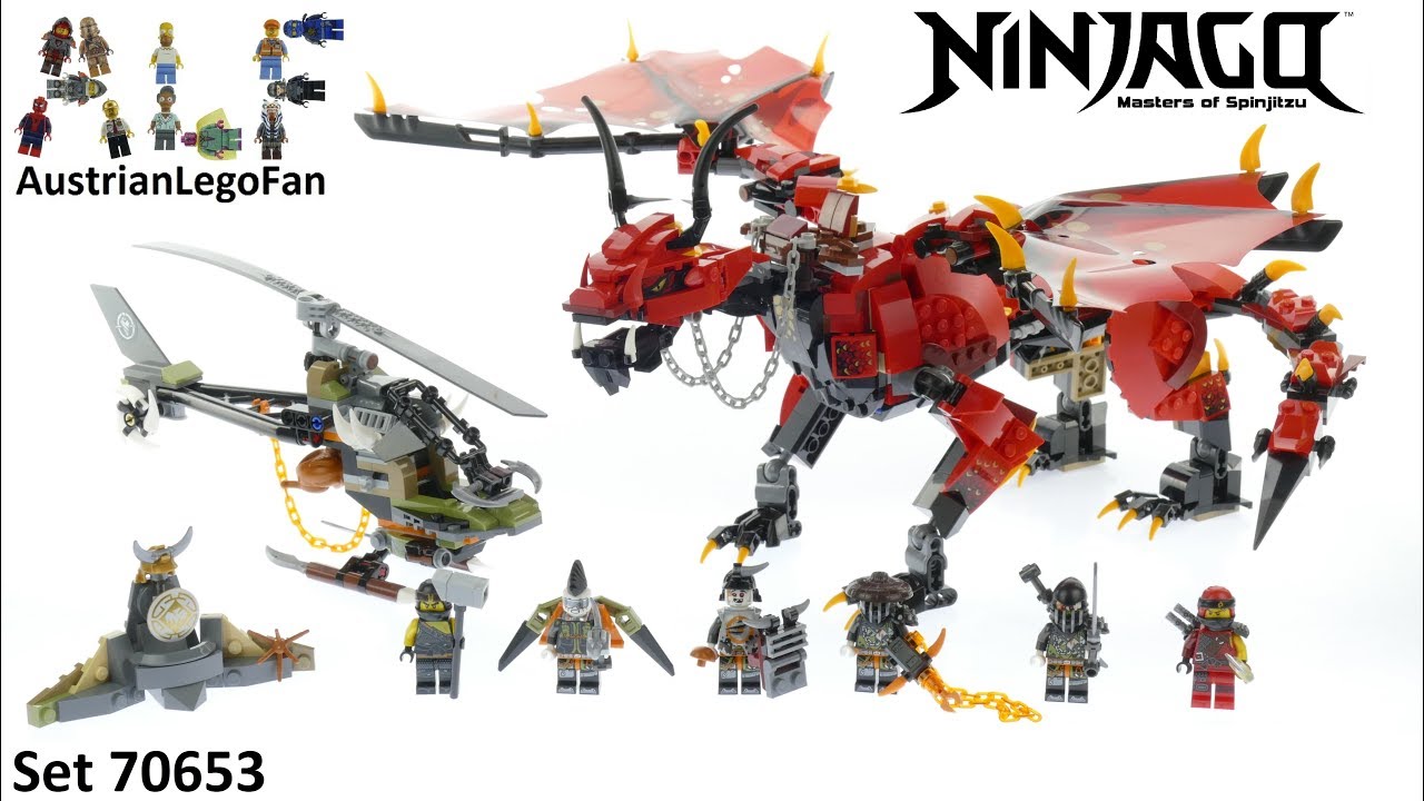 Lego Ninjago 70653 Firstbourne - Lego Speed Build Review