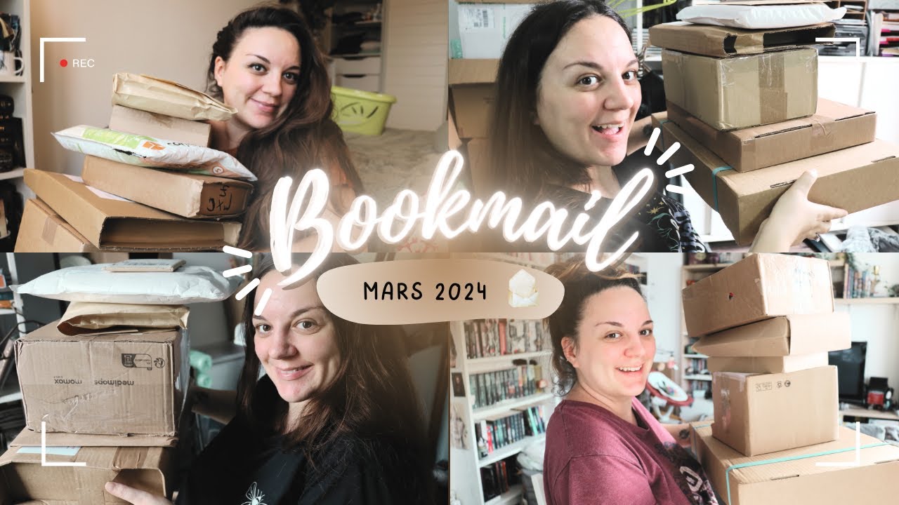 ▼ BOOKMAIL #24 - Encore un super mois de colis!! 📮🥰