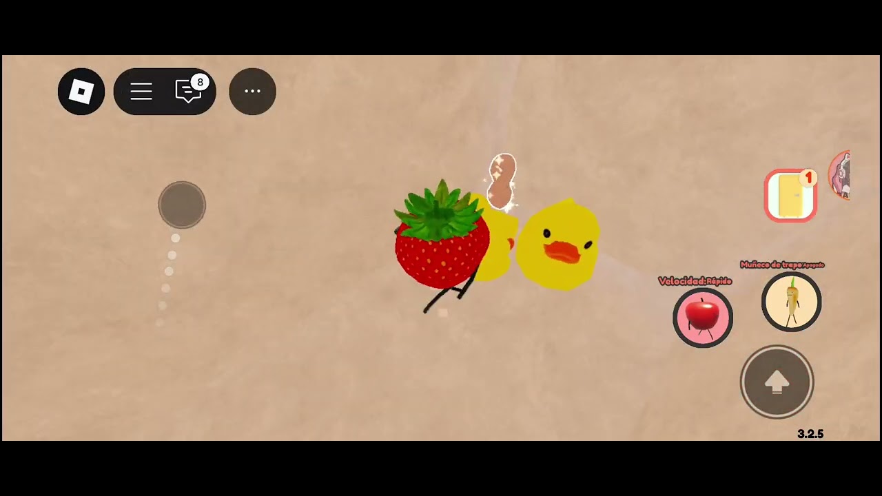 Jugando juego de comiditas🍎🍊🥕