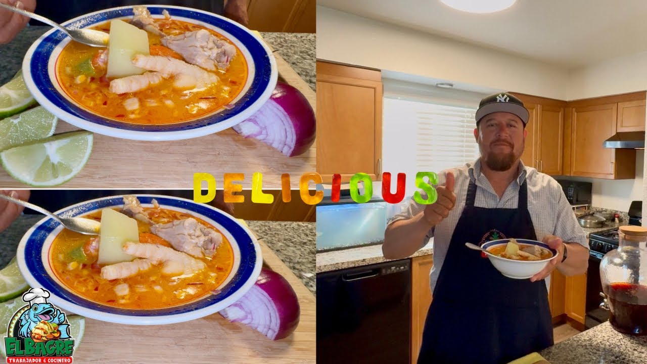 CALDO DE POLLO RAPIDO Y F&Aacute;CIL DE PREPARAR😉🔥😋🍗