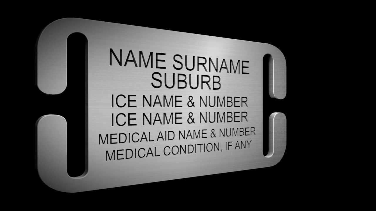 ICE ID - Medical Identification Bracelets