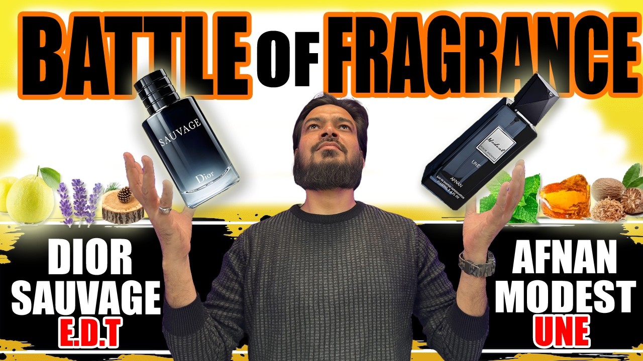 Dior Sauvage E.D.T vs Afnan Modest Une 🔥 Kaun Hai Real Beast? Full hindi Review.