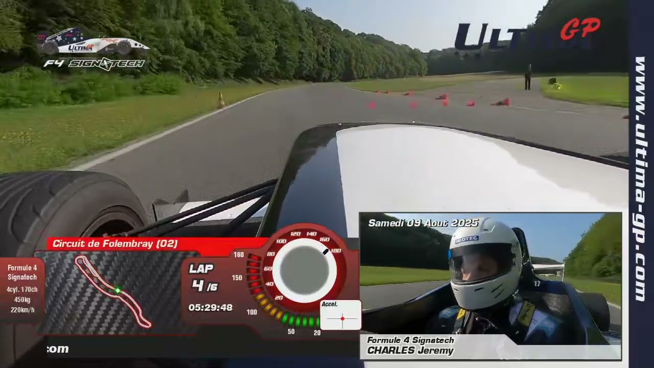 F4 monoplace (201 km/h) circuit de Folembray