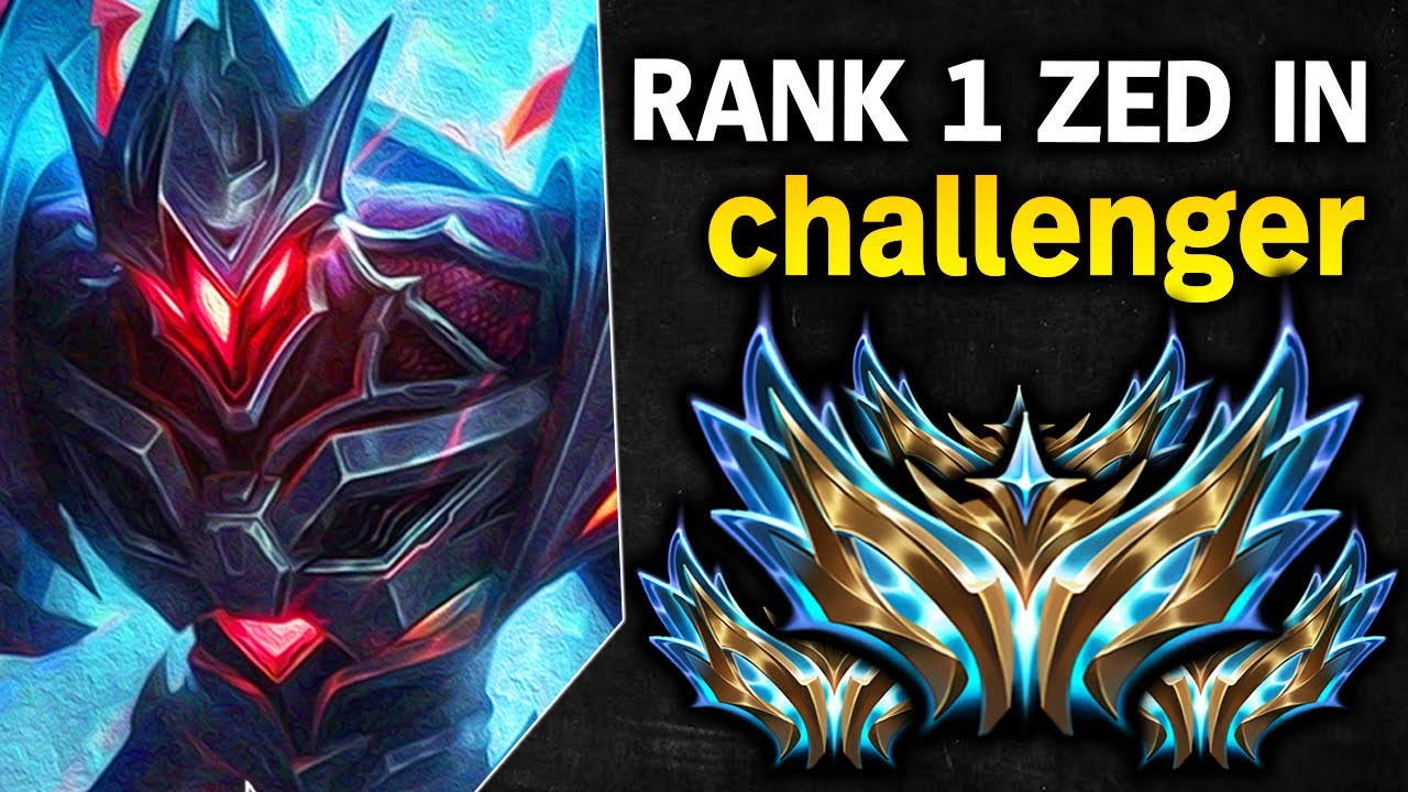 This is How The Rank 1 Zed Wins Games in Challenger