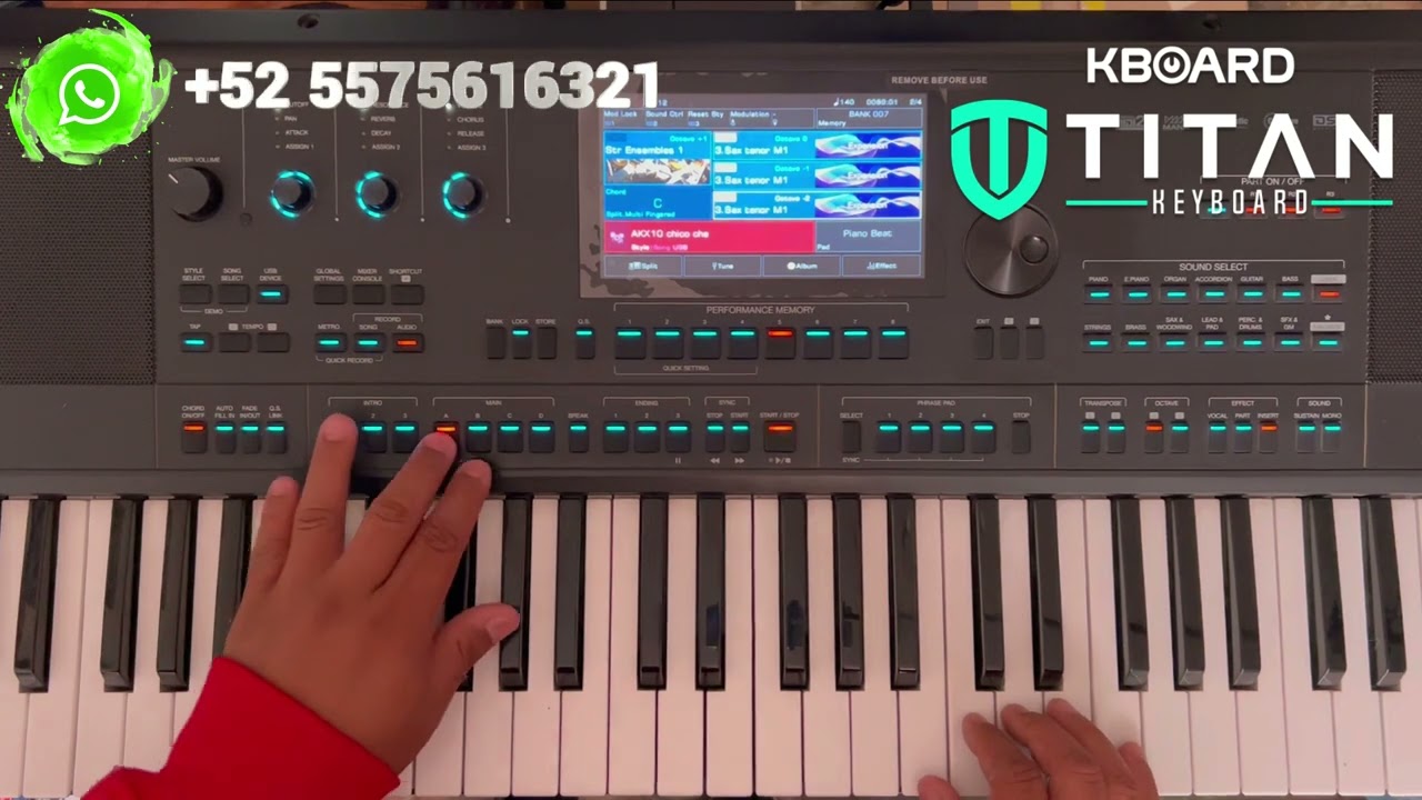 RITMO CHICOCHE TITAN KBOARD MEDELI AKX10