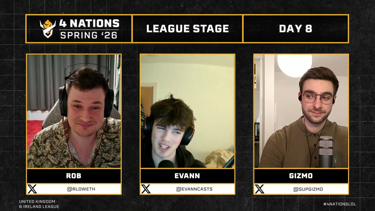 UKEL | Spring 26 | W4D2 | UK&I National League of Legends