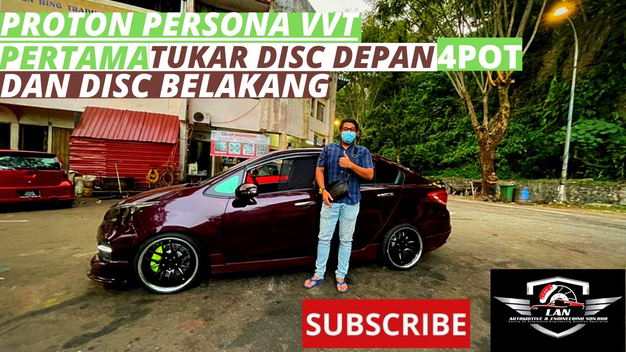 PROTON PERSONA VVT PERTAMA 4 POT DEPAN DISC BELAKANG