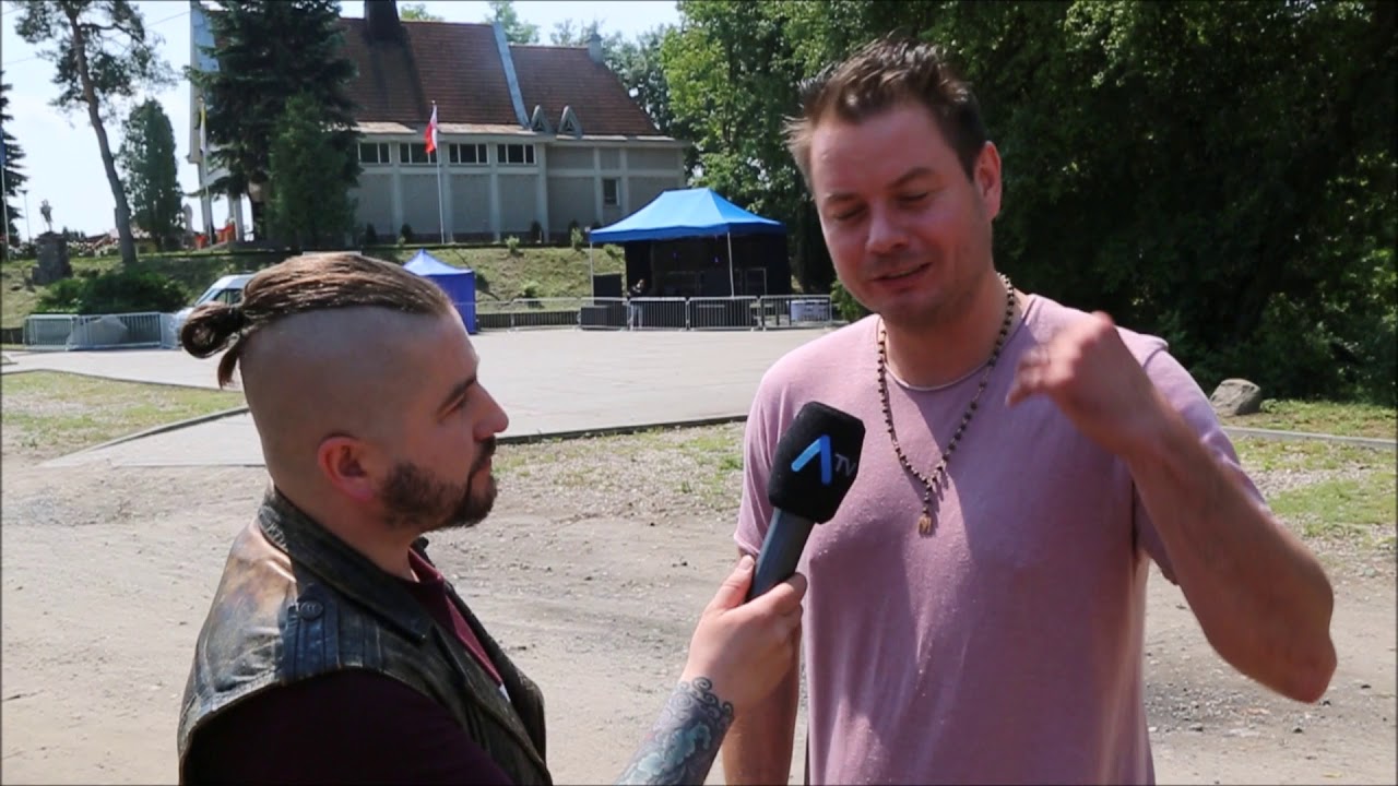 Bartek Wrona o działalności charytatywnej artystów w Polsce, 02.06.2018 Smoszewo