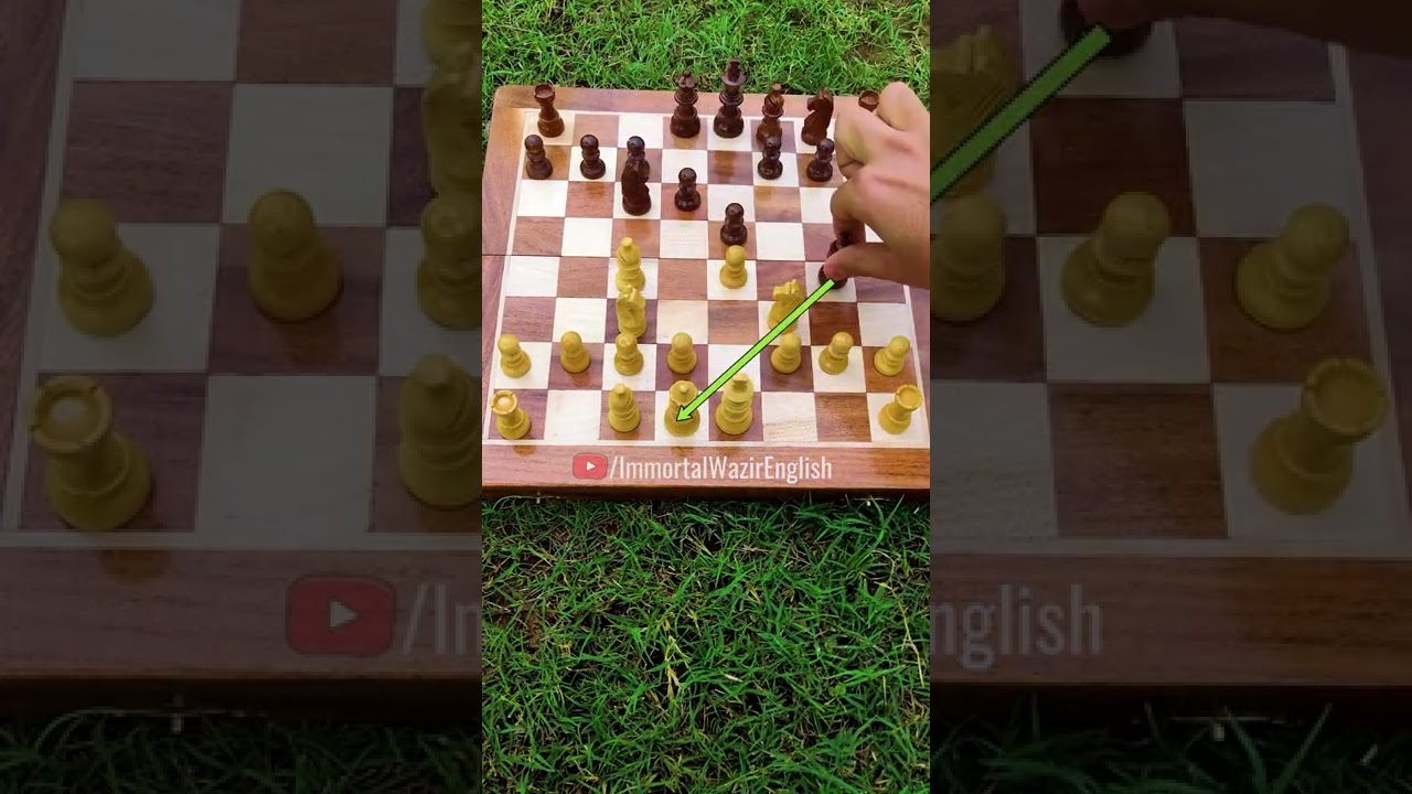 Выиграйте в шахматы за 8 ходов! ПРАВОВАЯ ЛОВУШКА