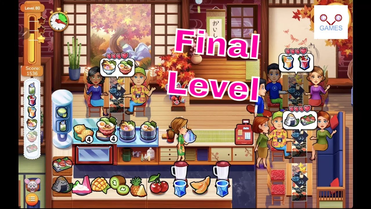 Delicious: The First Course Level 80 ➖ 3 ⭐ and 🐭 ➖ CaroGamesNL