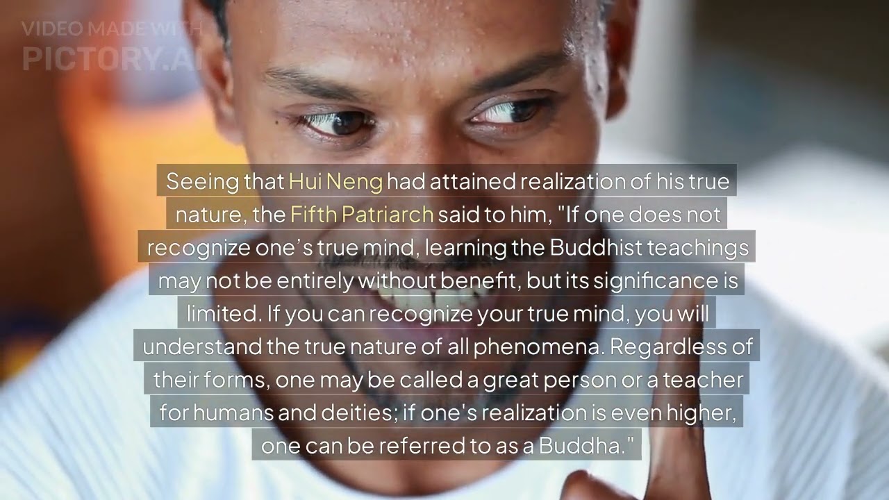 Hui Neng Becomes the Sixth Patriarch.