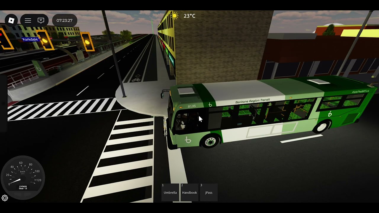 [Roblox] Baritone Region Transit | 40 Yorkdale-Huntingwood | 8178 | aka First Video