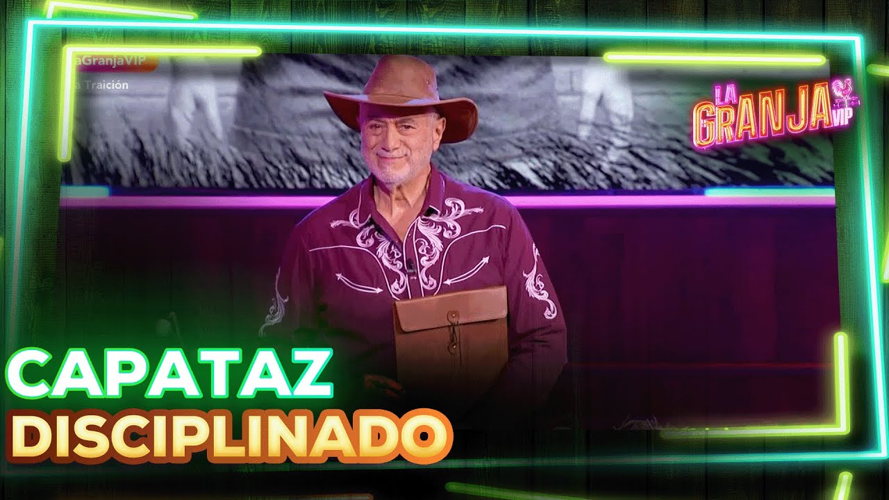 Golden Boy el último capataz de la semana, disciplinado y entregado a sus labores de La Granja VIP