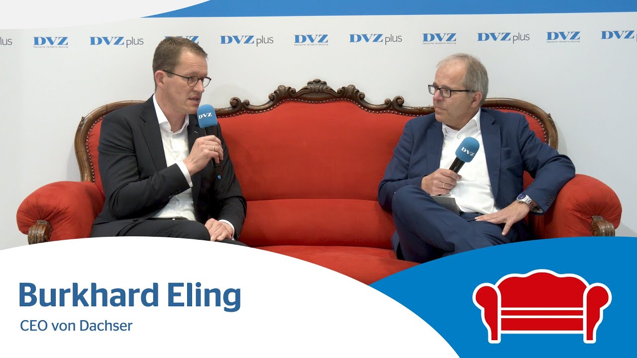Transport Logistic 2025 Das Rote Sofa mit Burkhard Eling