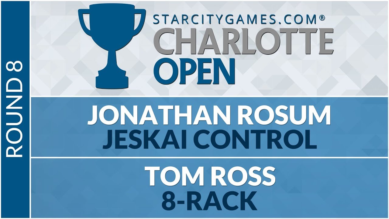 SCGCHAR - Round 8 - Jonathan Ross  vs Tom Ross