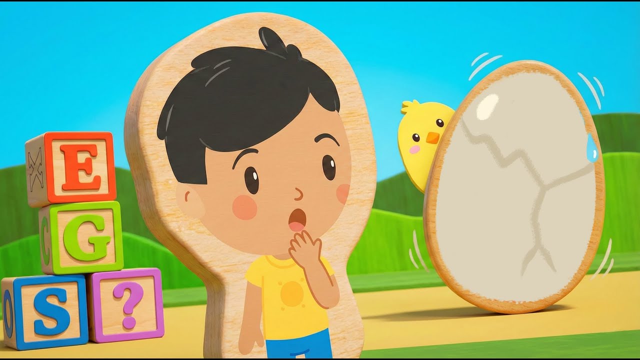 Farmer Ash Needs Help! 🚜 Chip and Willow Help Find the Eggs | Cartoon for Kids