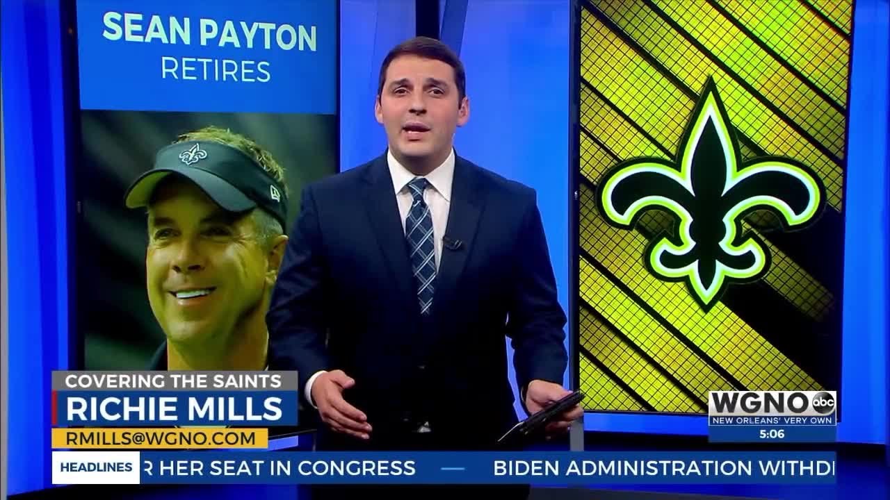 Saints kicker Wil Lutz reacts to Sean Payton's announcement