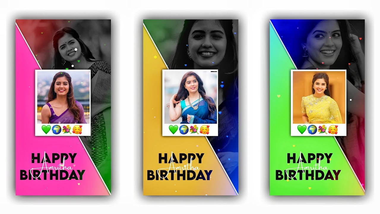 💝 Colourful Birthday WhatsApp Status Video Editing Kinemaster Tamil 2025 😍 Birthday Video Editing
