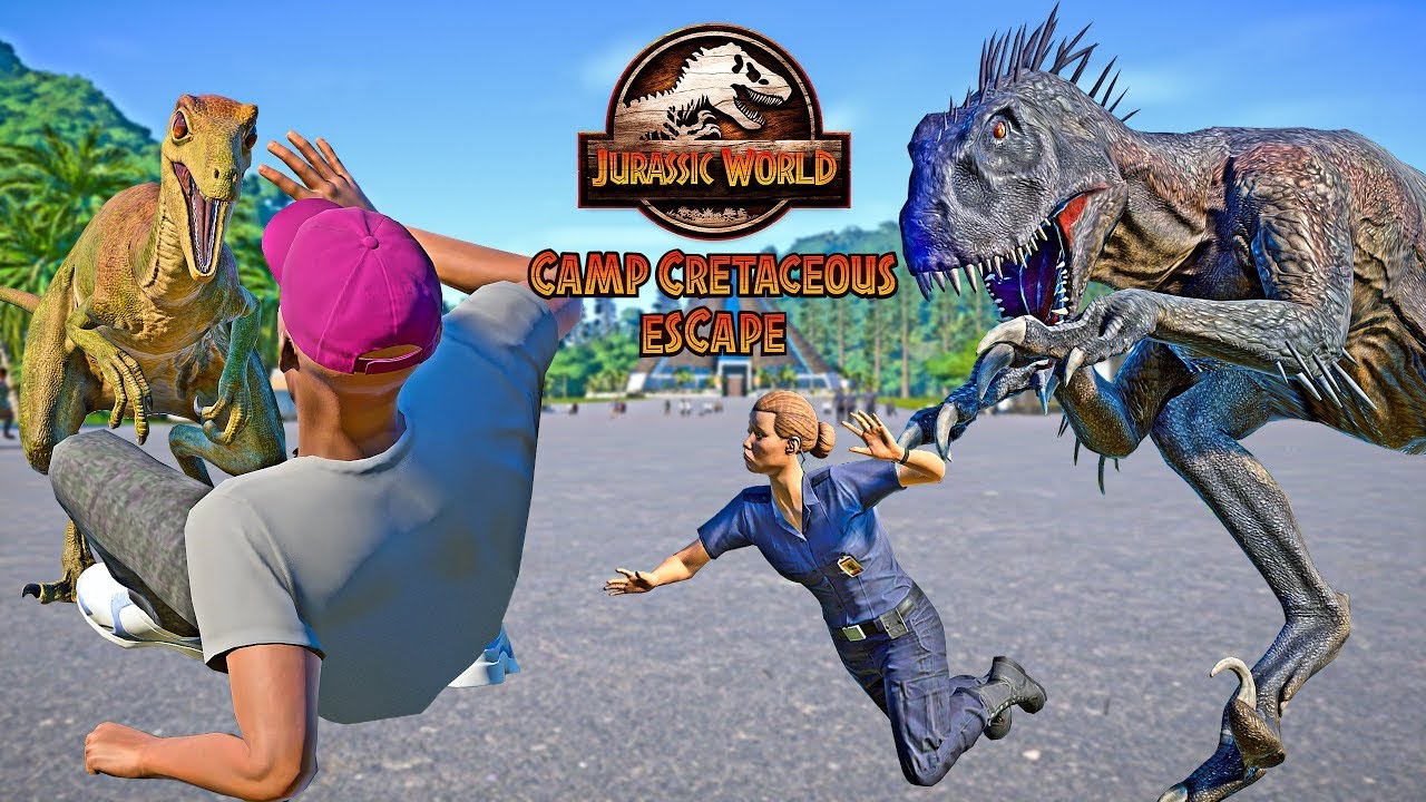 Human Hunting of All Camp Cretaceous Carnivorous Dinosaurs 🌍 JURASSIC WORLD EVOLUTION
