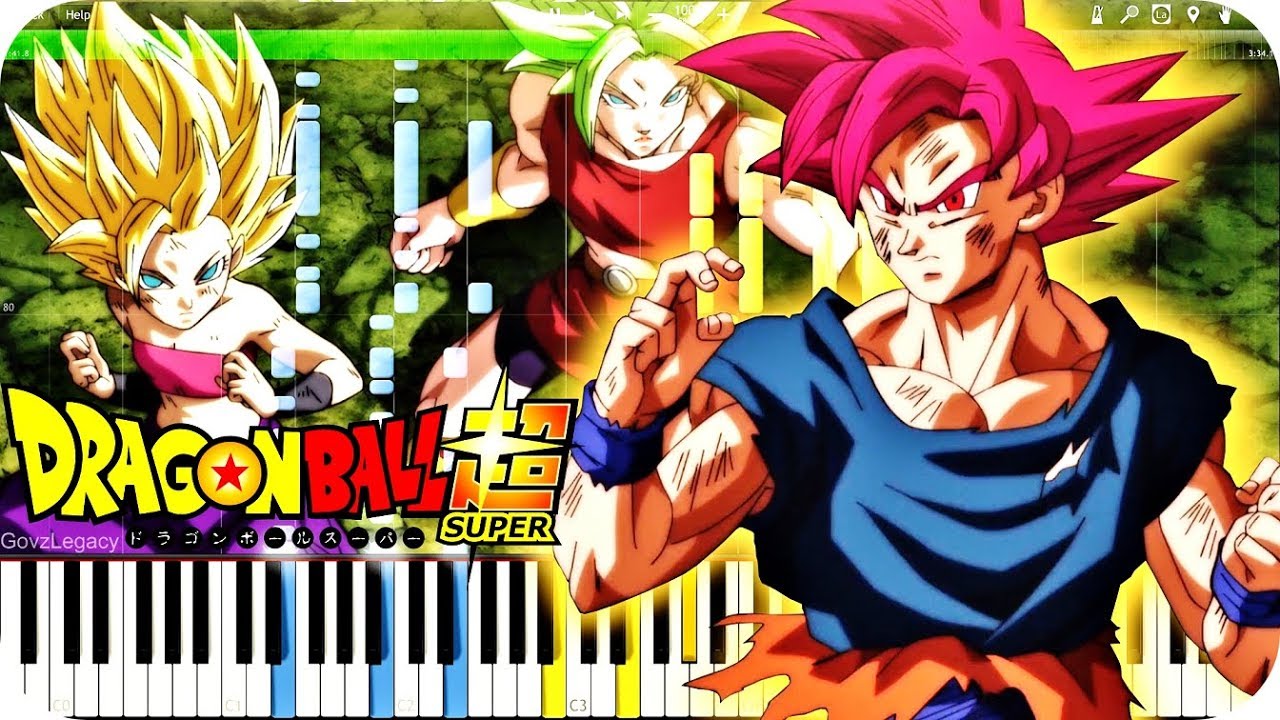 Dragon Ball Super - Fierce Battle against a Mighty Foe (All Out Battle) | Piano Tutorial