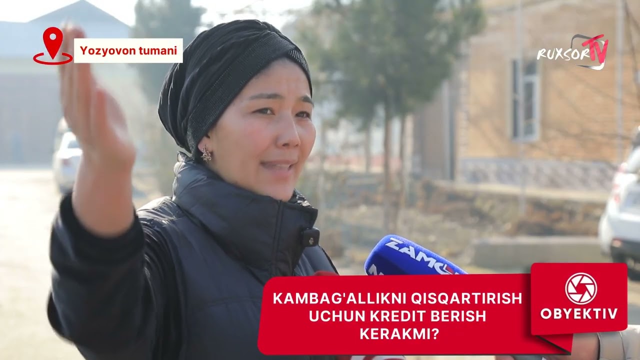 KAMBAG'ALLIKNI QISQARTIRISH UCHUN KREDIT BERISH KERAKMI?