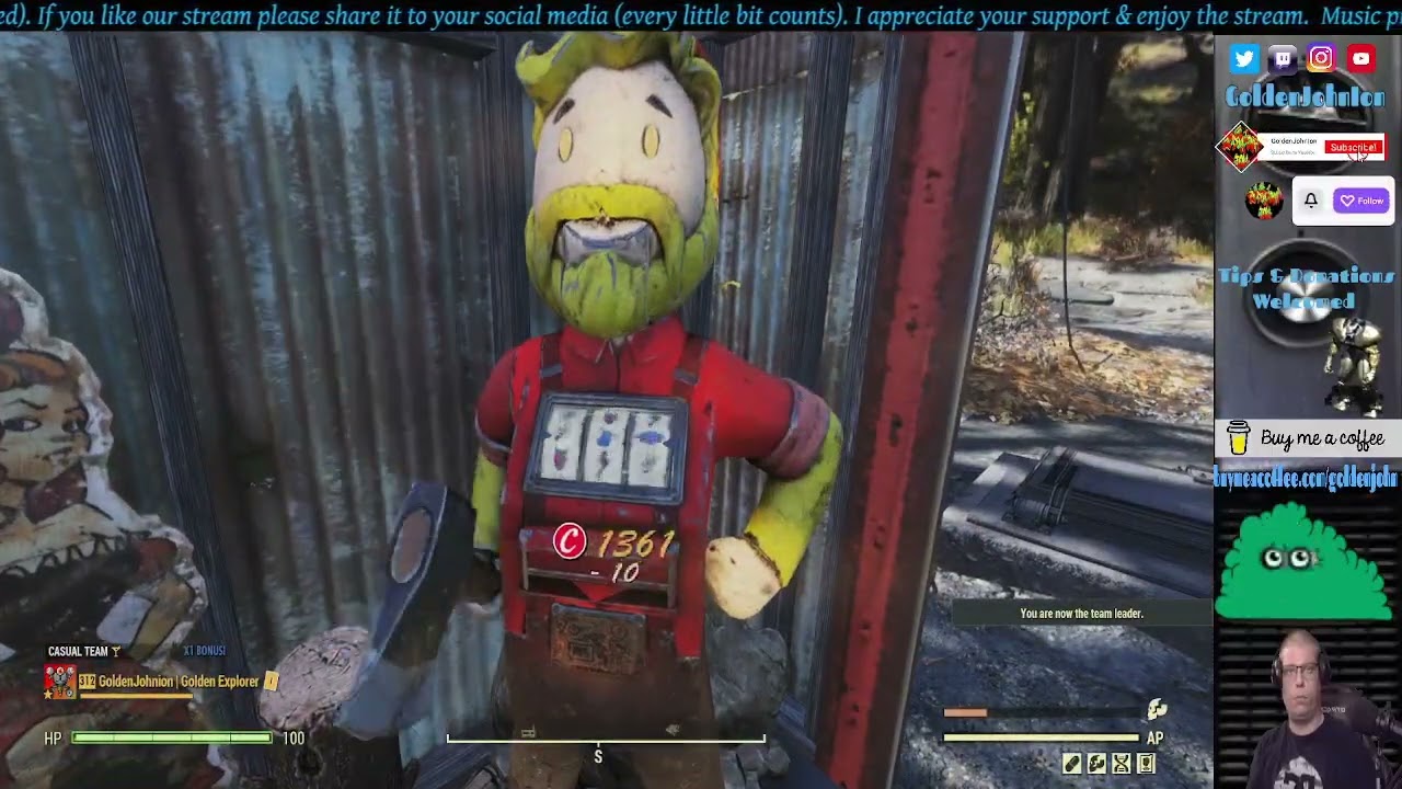 Playing Fallout 76: We back in the waste!