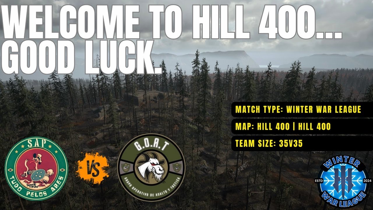 WELCOME TO HILL 400… GOOD LUCK | GOAT vs SAP | WWL Competitive Console HLL