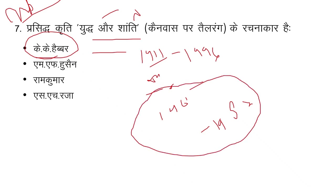 UP TGT PGT LT KVS DSSSB KALA 2025 | Important MCQ Questions | Art & Painting Practice Se 9