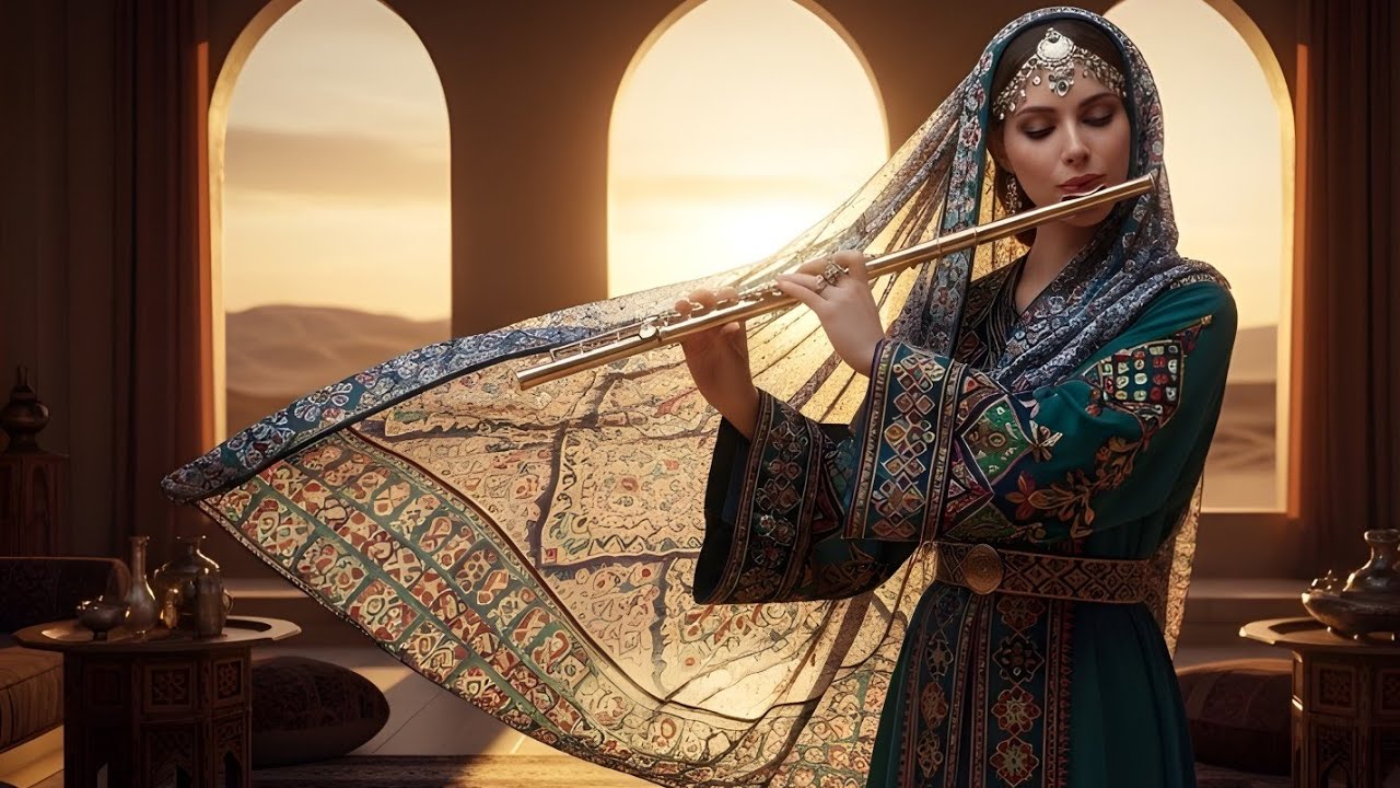 Mystical Arabic Flute & Flamenco Guitar Hypnotic Desert Deep House |Emotional Cinematic Instrumental