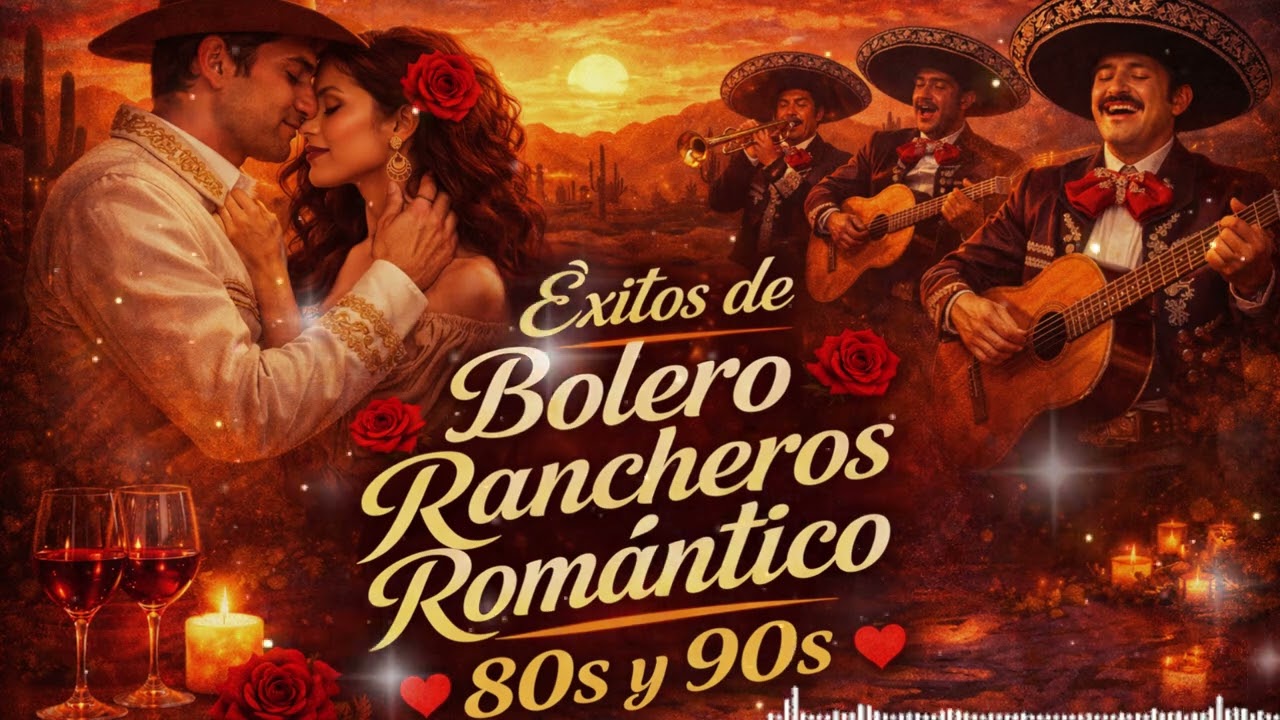 Boleros Rancheros Legendarios 80 y 90 🌹 Clásicos de Amor de la Música Mexicana#BoleroRanchero