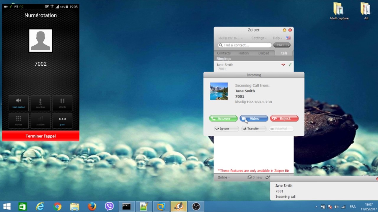 Asterisk Demonsration (Xlite+Zoiper)