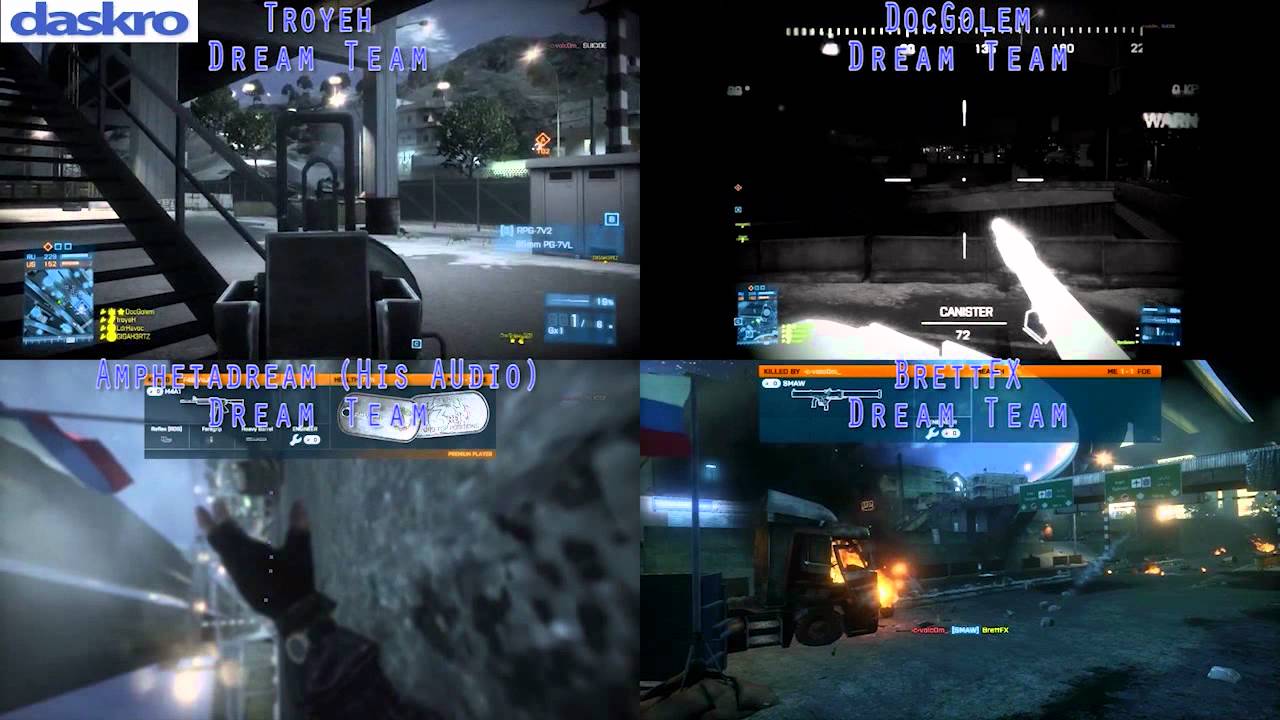 Battlefield 3 Match Commentary - Tehran Highway Dream Team Vs. Mornin' Glorin Part 2 of 2