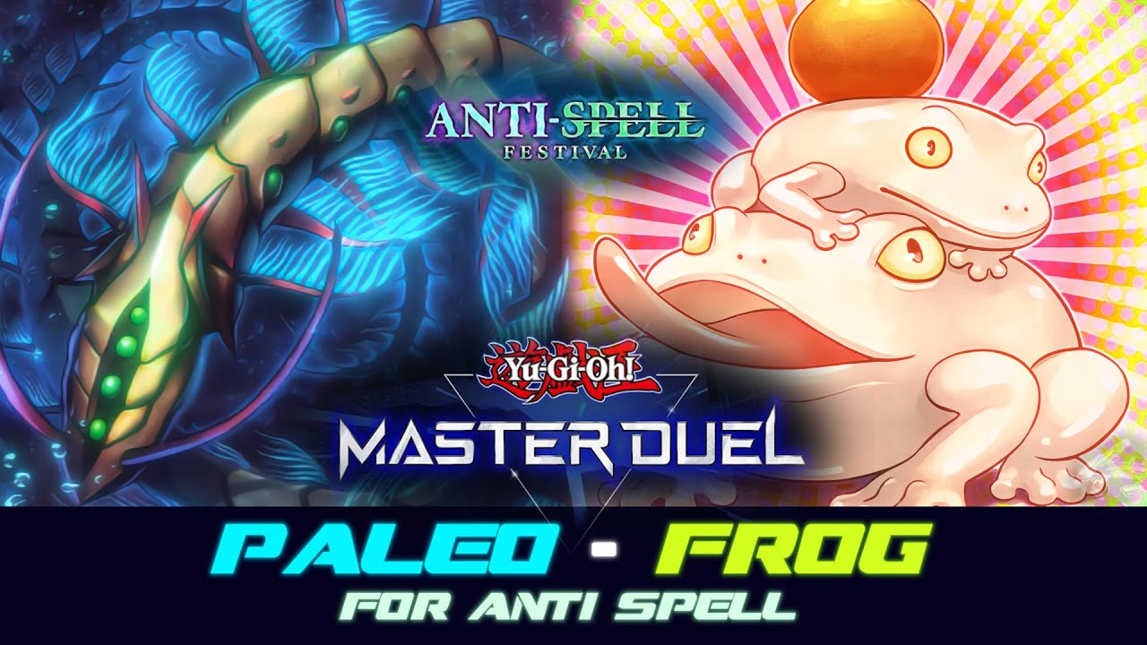 MASTER DUEL | Anti Spell - Paleo Frog - Let the Grind start!