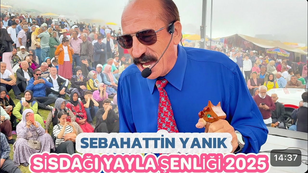 Yeni ✅26.07.2025 Sisdağı yayla şenliği Sebahattin YANIK  sahnesi kesintisiz harika otantik türküler