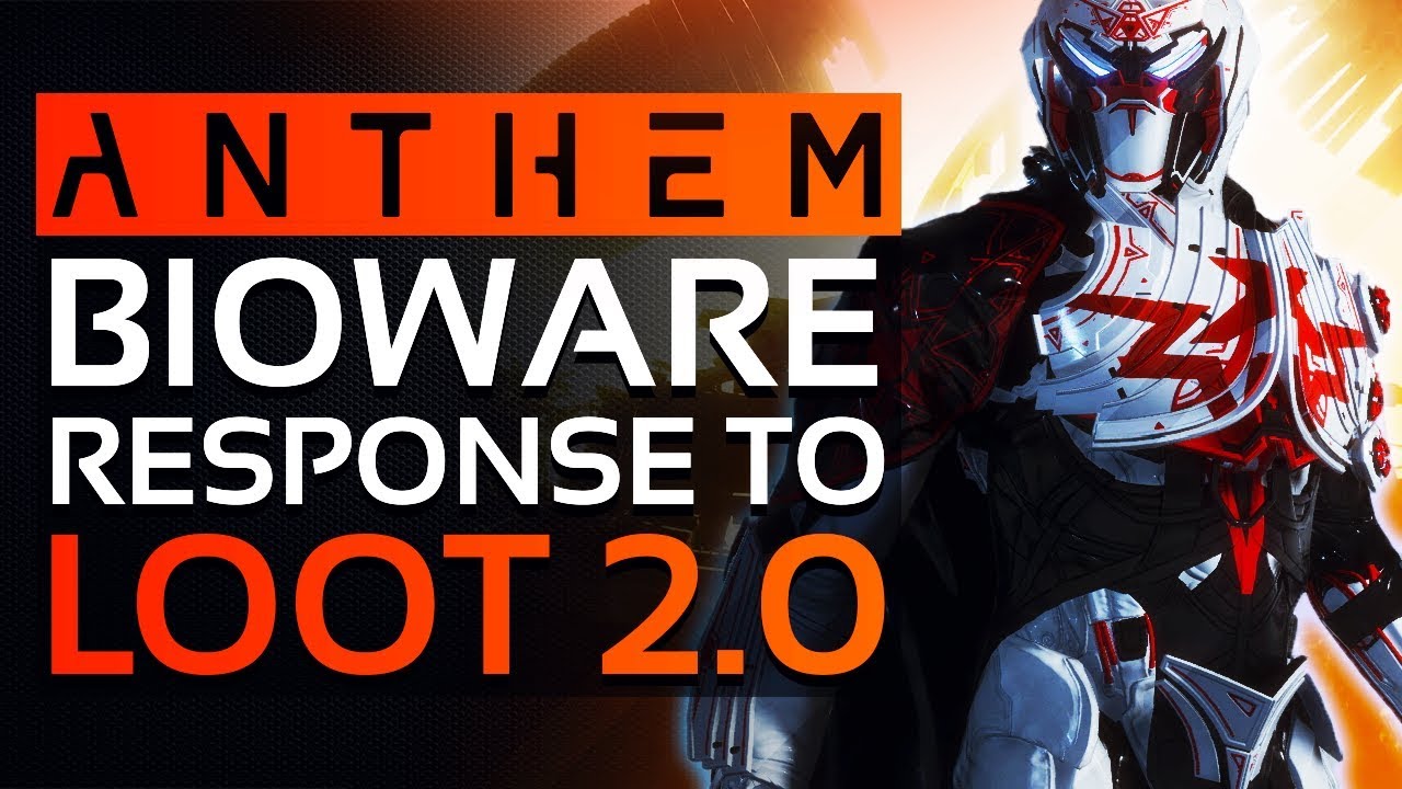 Anthem | Loot 2.0 Hinted,  Bioware To Make Significant Changes to Rewards & More Stealth Changes