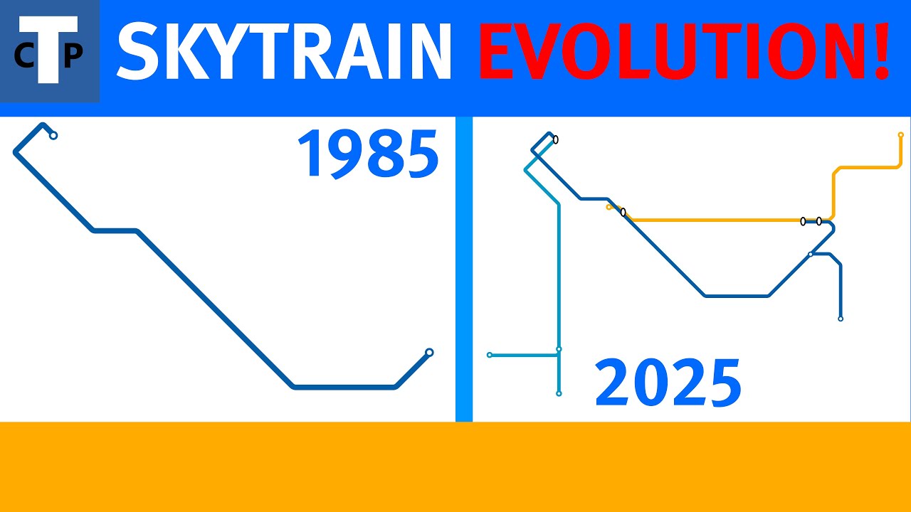 ЭВОЛЮЦИЯ и НАСЛЕДИЕ Vancouver SkyTrain!